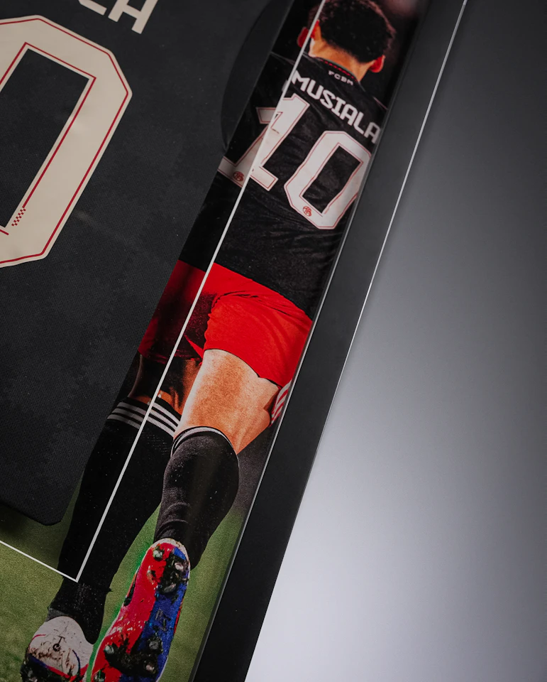 Jamal Musiala | Limited Edition Framed Signed Third Shirt