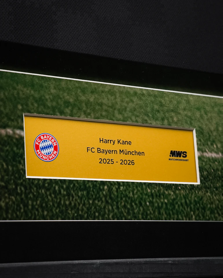 Harry Kane | Limited Edition Framed Signed Third Shirt