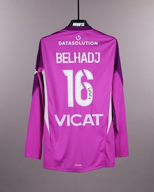 Féérine Belhadj OL Lyonnes camisa.