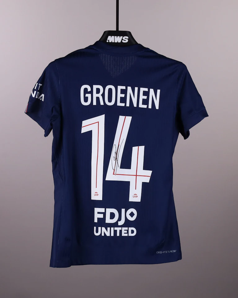 来自Paris Saint-Germain Féminines的Jackie Groenen球衣