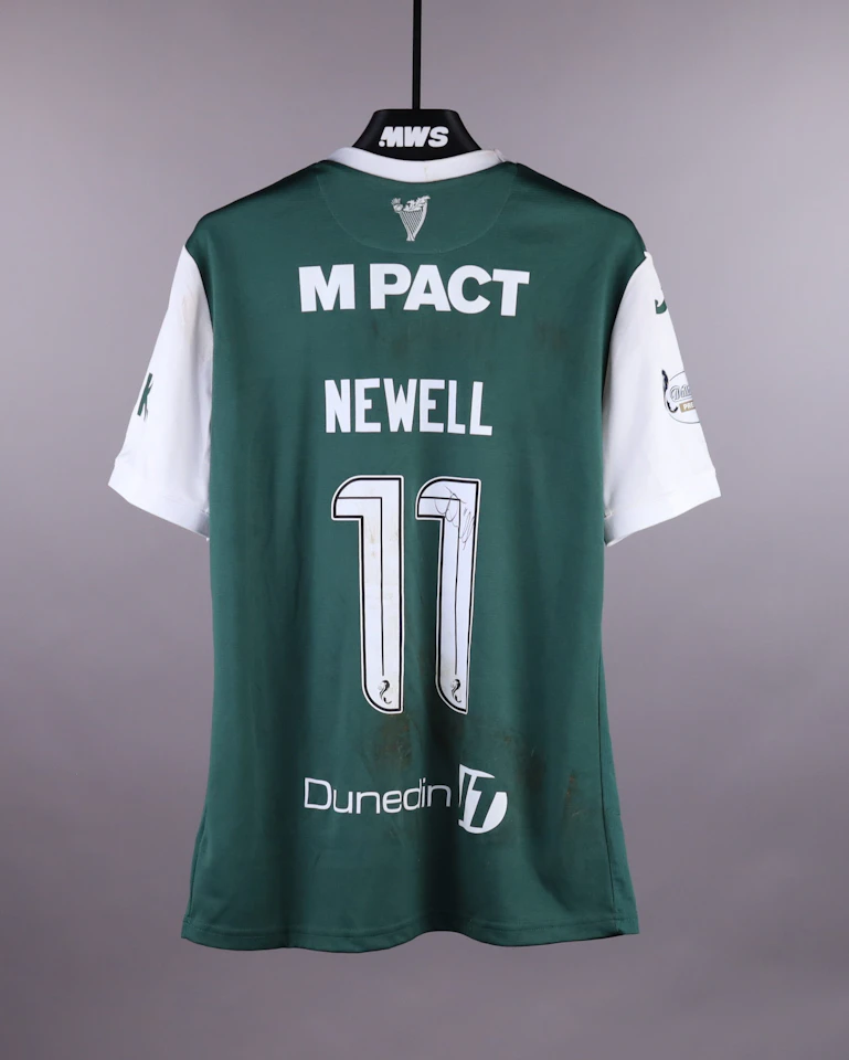 来自Hibernian的Joe Newell球衣