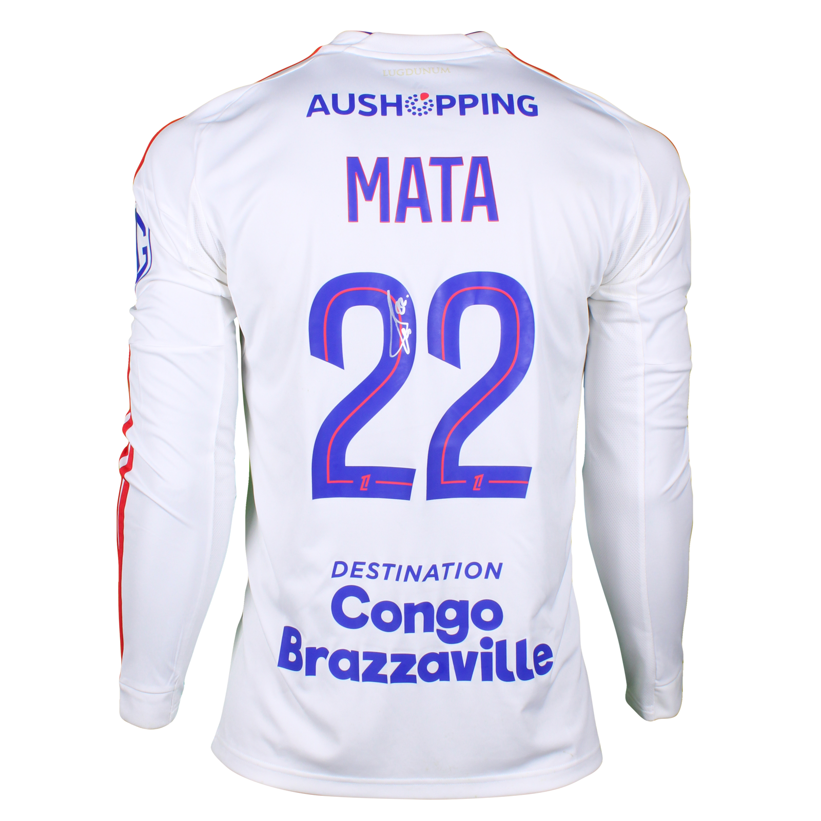 Clinton Mata Olympique Lyonnais shirt