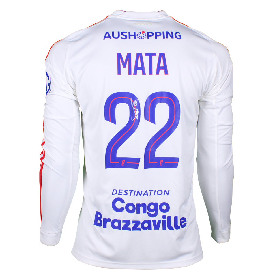 Clinton Mata Olympique Lyonnais jersey