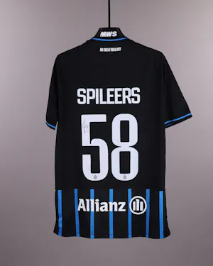 来自Club Brugge的Jorne Spileers球衣