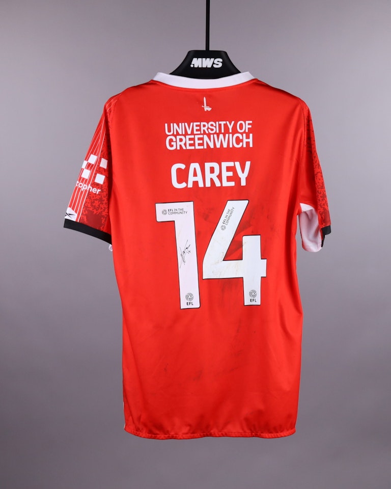 Sonny Carey Charlton Athletic jersey