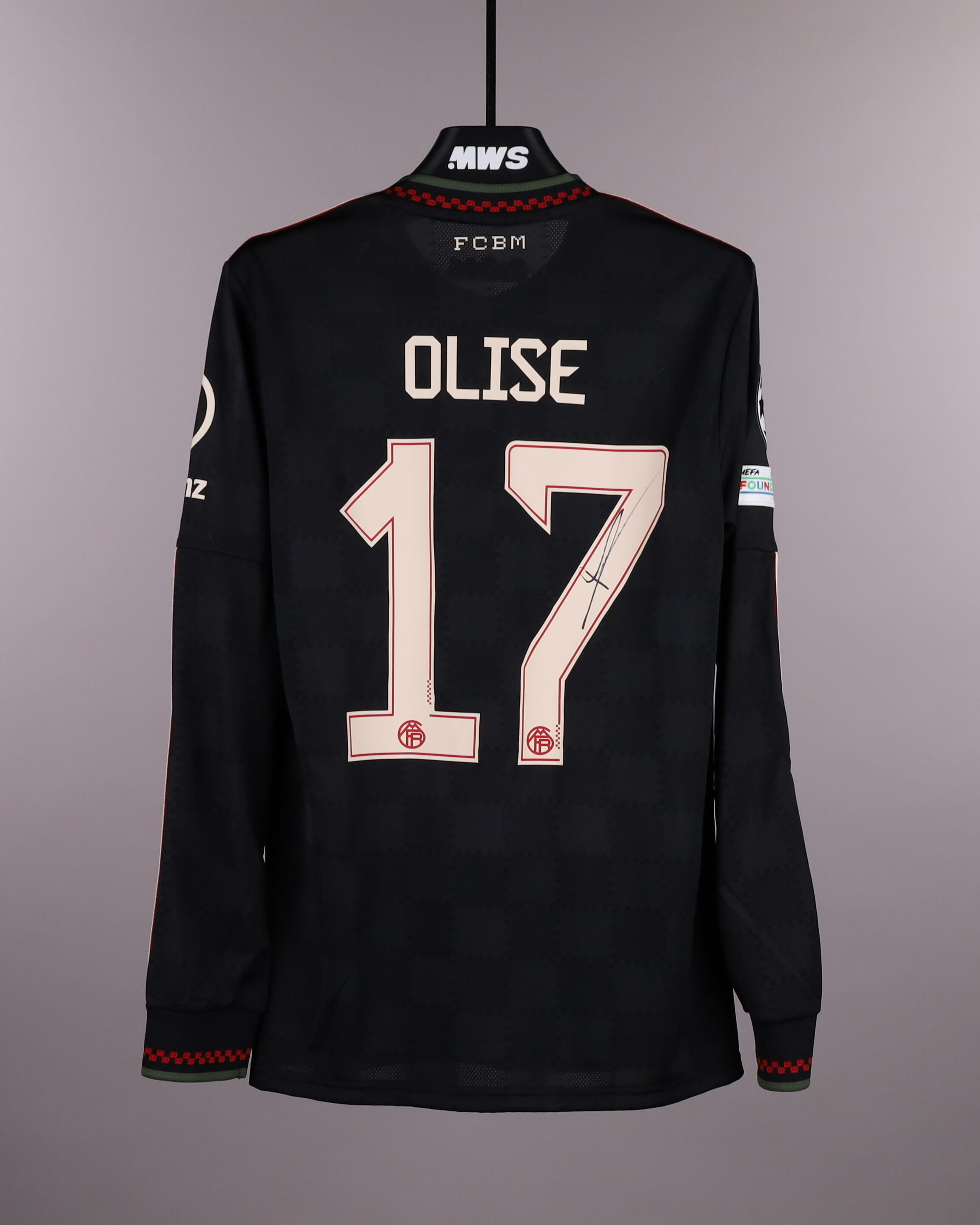 Michael Olise | PSV - FC Bayern München | MatchWornShirt