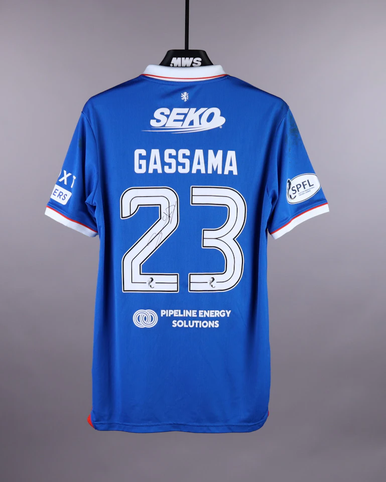 来自Rangers的Djeidi Gassama球衣