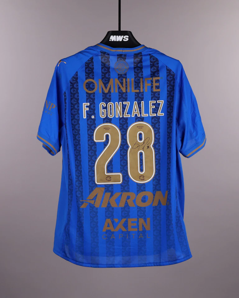 来自Chivas Guadalajara的Fernando Rubén González Pineda球衣