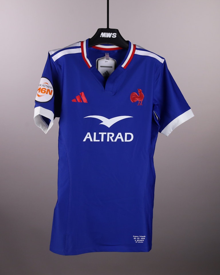 Anthony Jelonch France Rugby jersey
