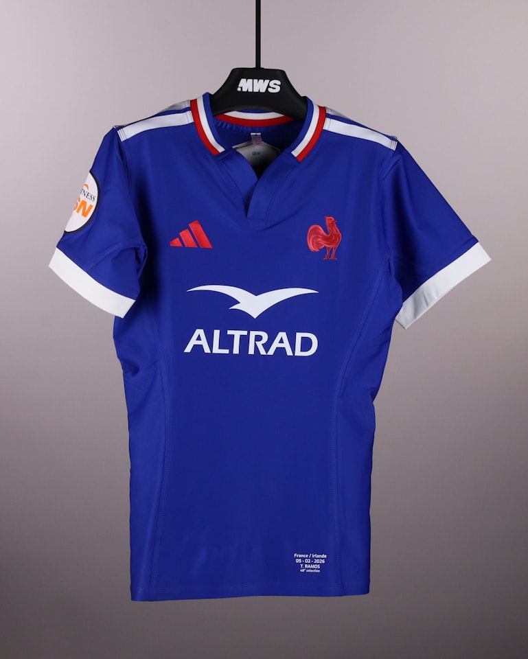 Thomas Ramos France Rugby のシャツ
