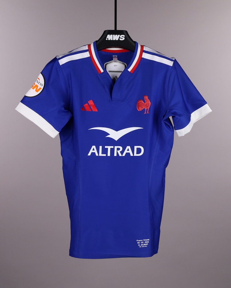 Matthieu Jalibert France Rugby のシャツ