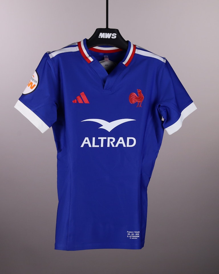 Théo Attissogbe France Rugby のシャツ