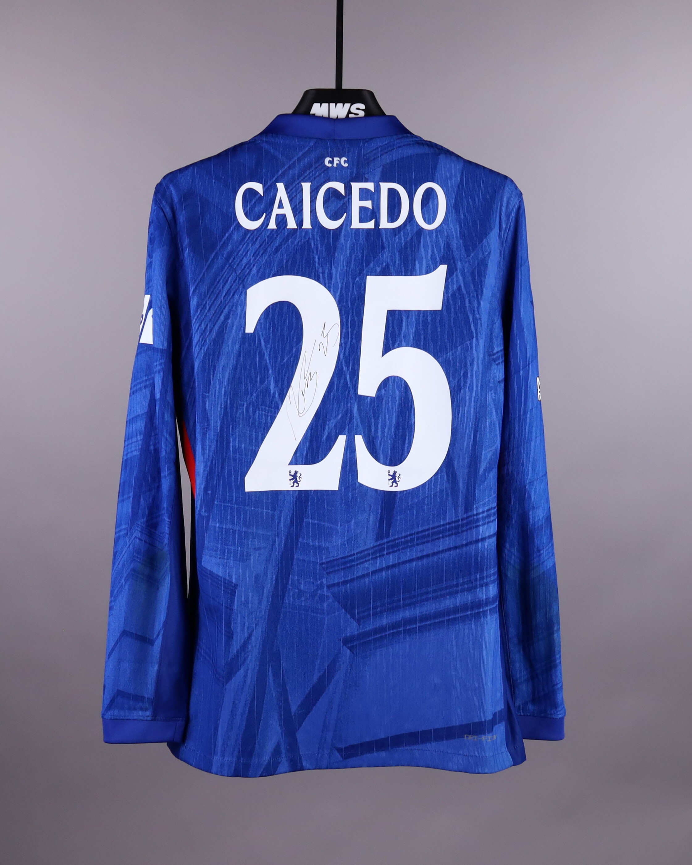 Arsenal & Chelsea ユニフォーム Moisés Caicedo | Chelsea | Arsenal - Chelsea | MatchWornShirt