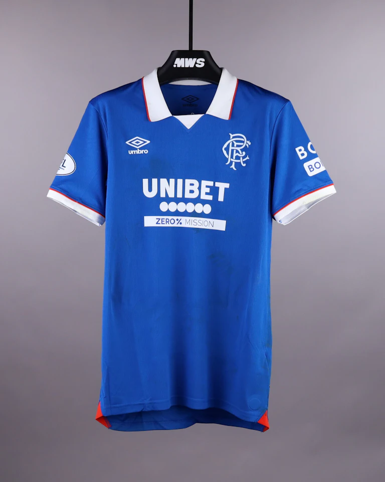 Nicolas Raskin | Rangers - Kilmarnock | MatchWornShirt