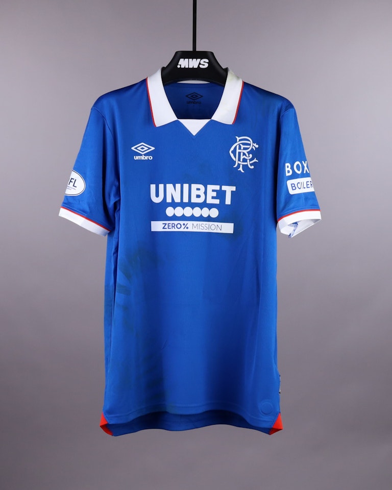 Djeidi Gassama Rangers jersey