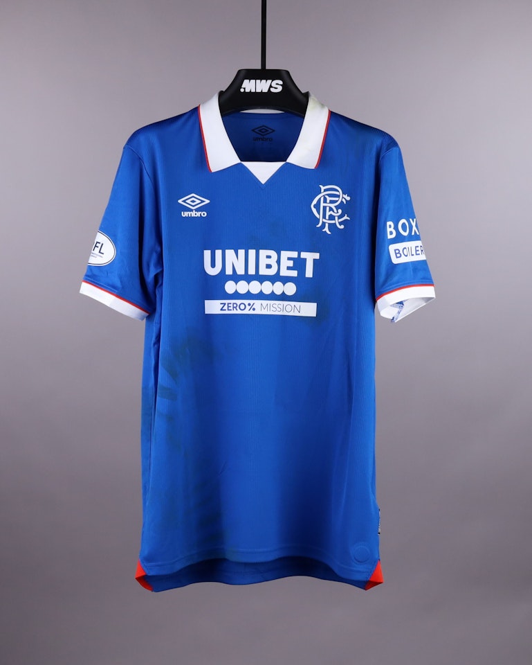 Djeidi Gassama Rangers jersey