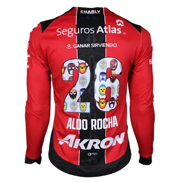 来自Atlas FC的Aldo Paul Rocha González球衣