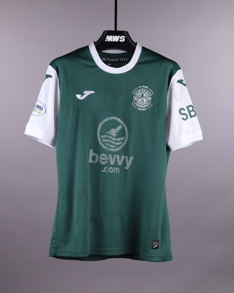 Kanayo Megwa Hibernian jersey