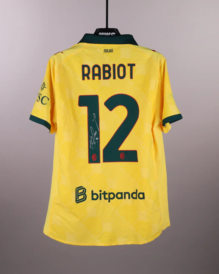 来自AC Milan的Adrien Rabiot球衣