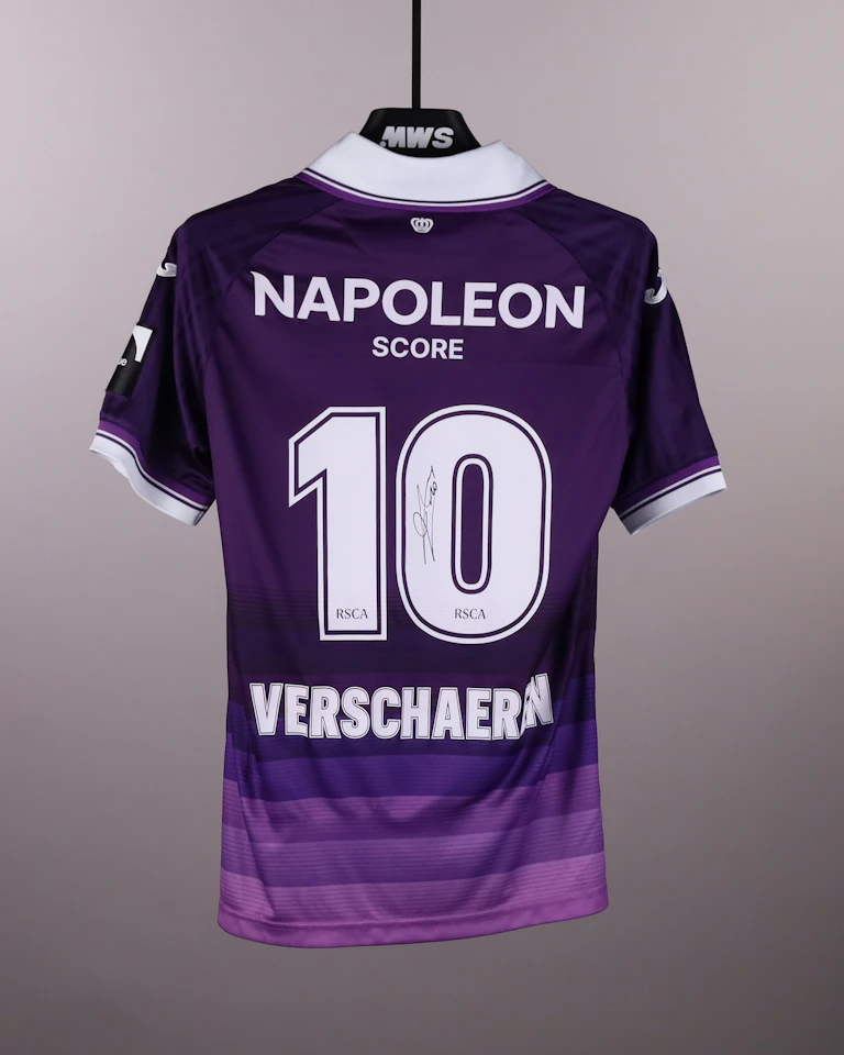 Yari Verschaeren RSC Anderlecht shirt