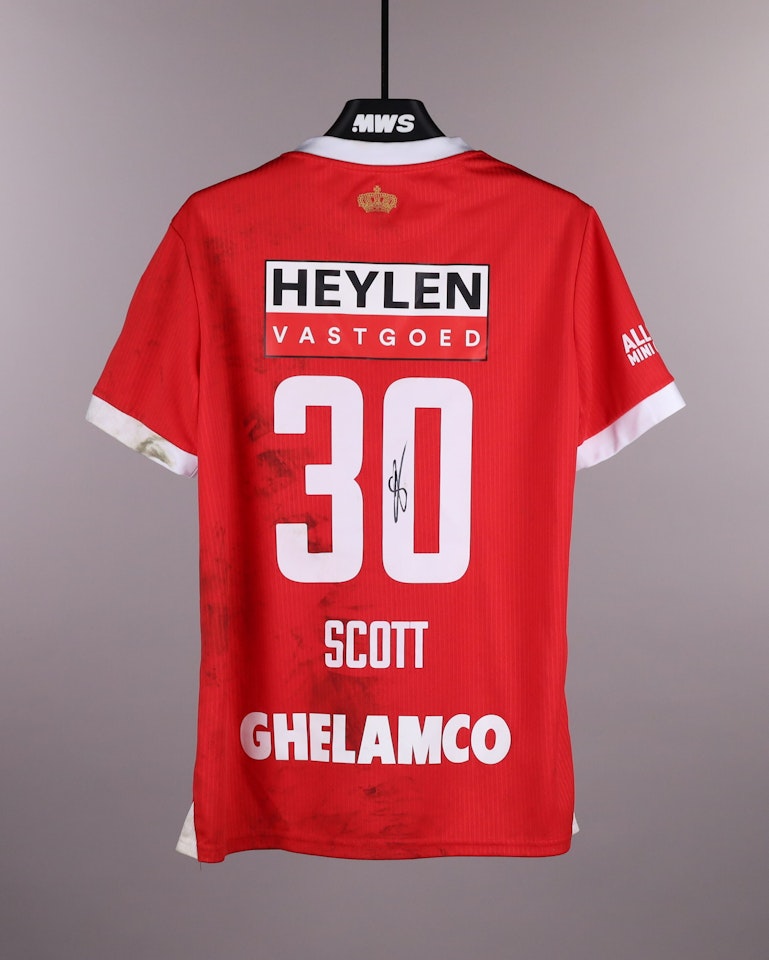 Christopher Gavin Scott Royal Antwerp FC jersey