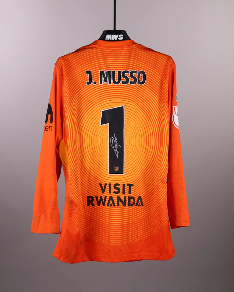 来自Atlético de Madrid的Juan Agustín Musso球衣