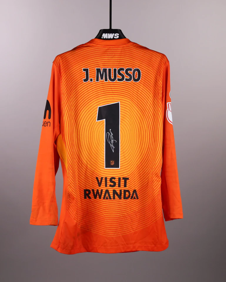 来自Atlético de Madrid的Juan Agustín Musso球衣