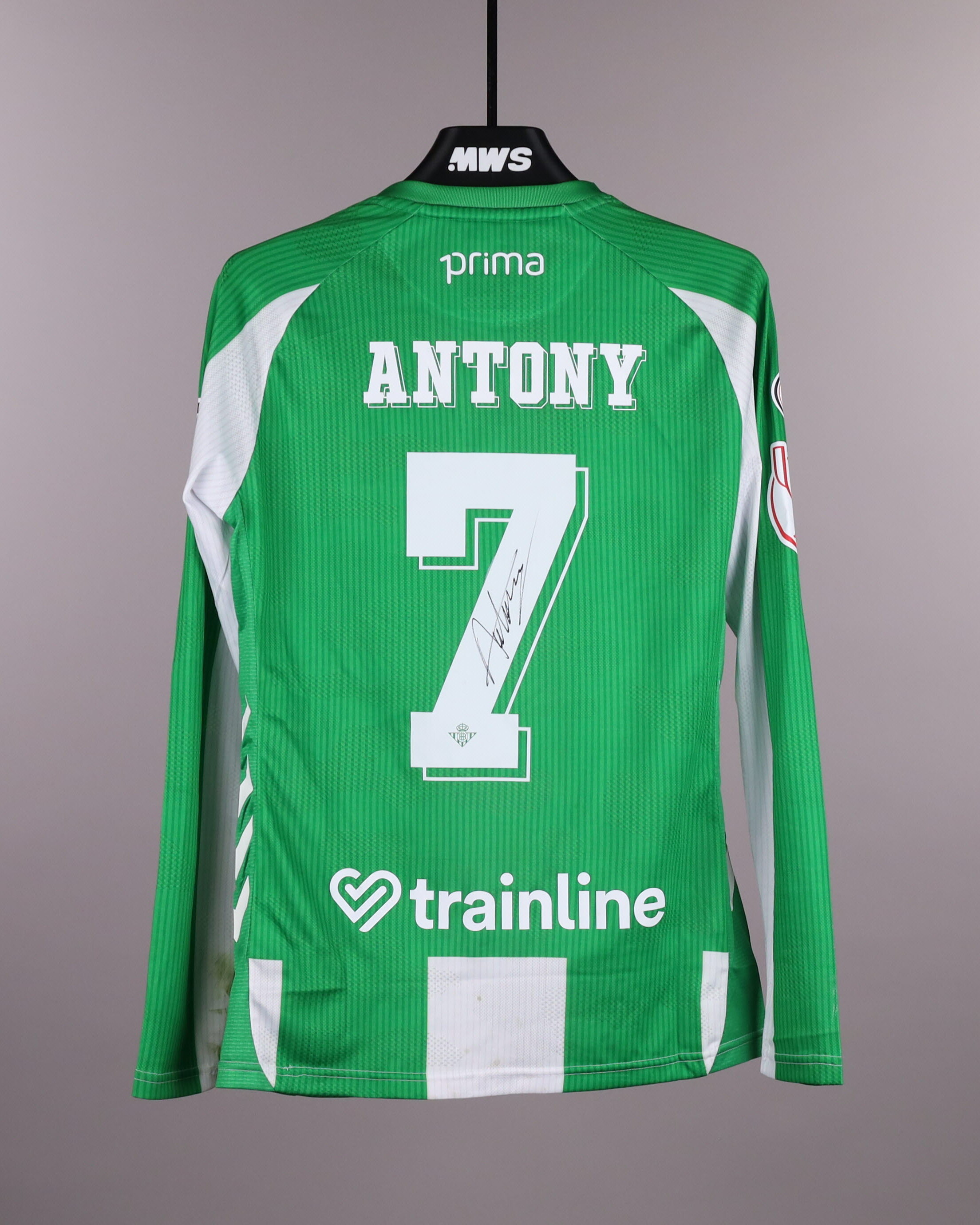 Antony | Real Betis | Real Betis - Atlético de Madrid | MatchWornShirt