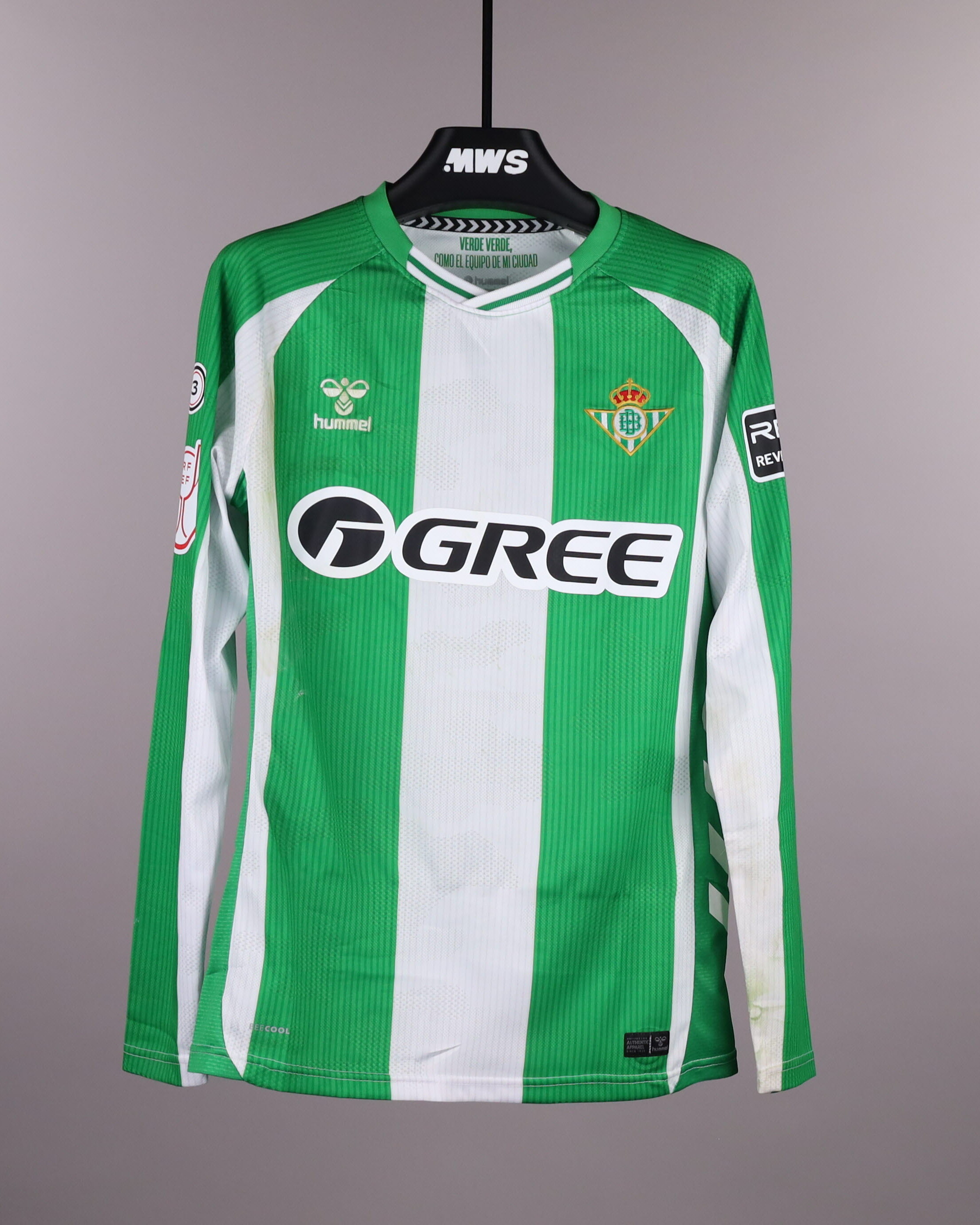 Antony | Real Betis | Real Betis - Atlético de Madrid | MatchWornShirt