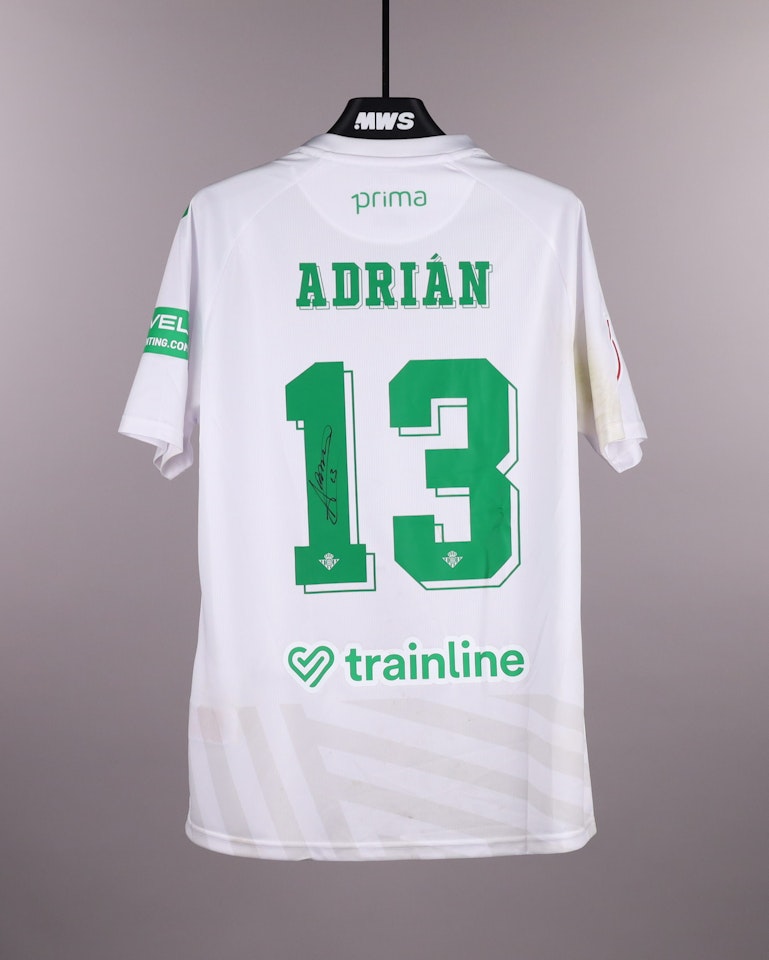 Adrián San Miguel Real Betis jersey