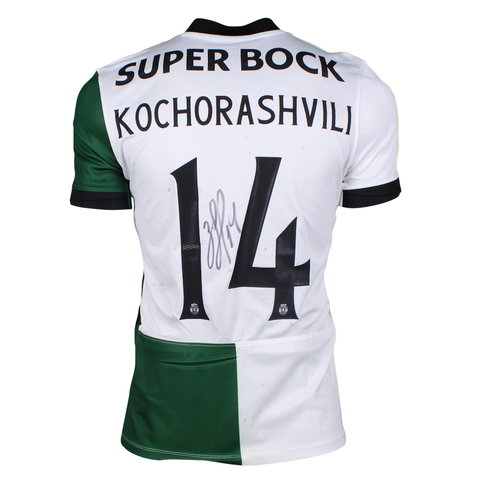 Giorgi Kochorashvili Sporting CP jersey