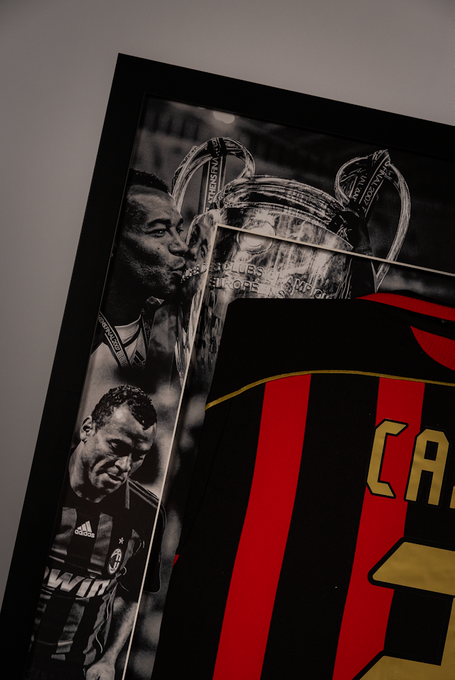 Limited Edition Framed Cafu Shirt - 8