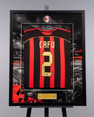 Limited Edition Framed Cafu Shirt - 4