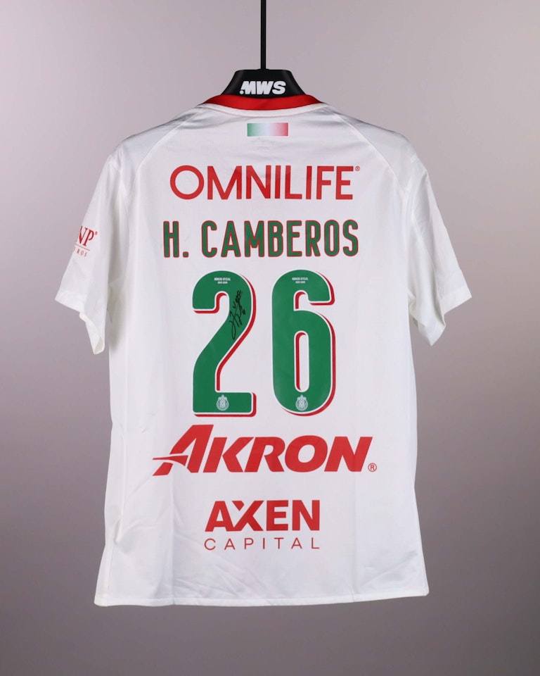 Hugo Camberos Figueroa Chivas Guadalajara shirt