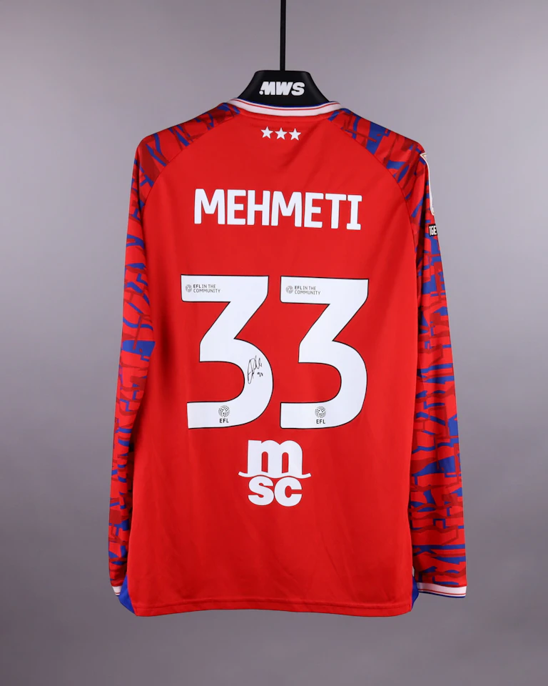 Anis Mehmeti Ipswich Town shirt