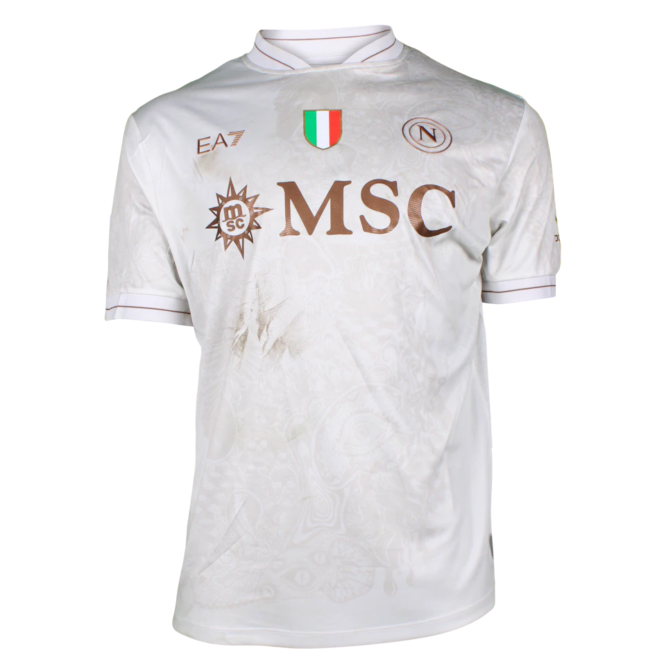 来自SSC Napoli的Amir Rrahmani球衣