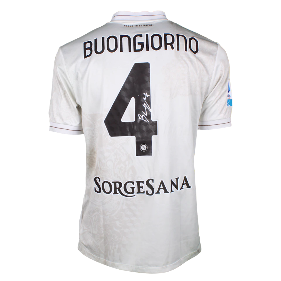 Alessandro Buongiorno SSC Napoli shirt