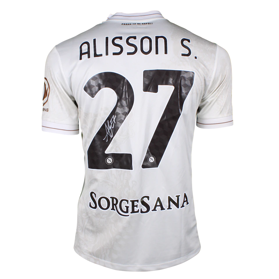 Alisson Santos SSC Napoli のシャツ