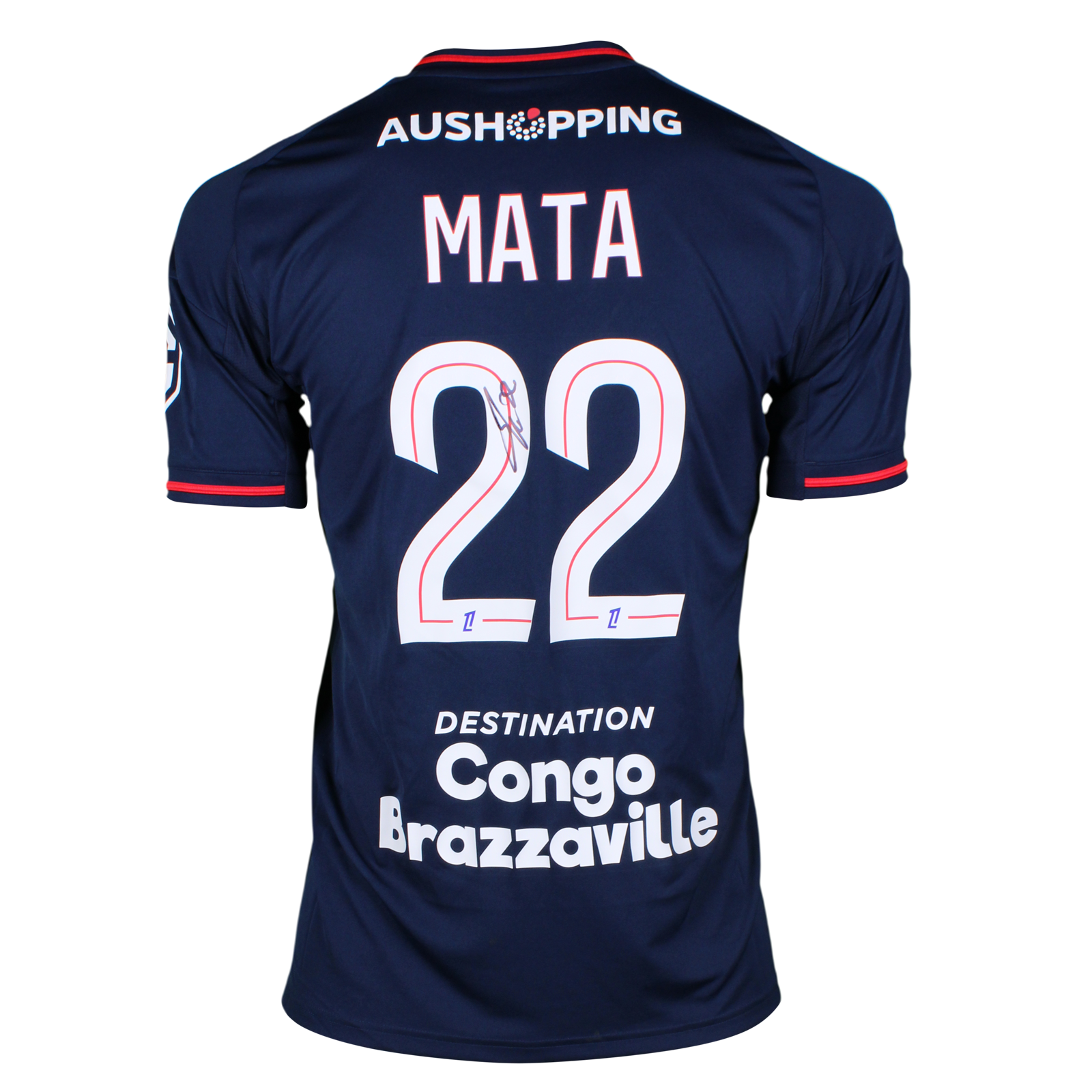 Clinton Mata Olympique Lyonnais shirt