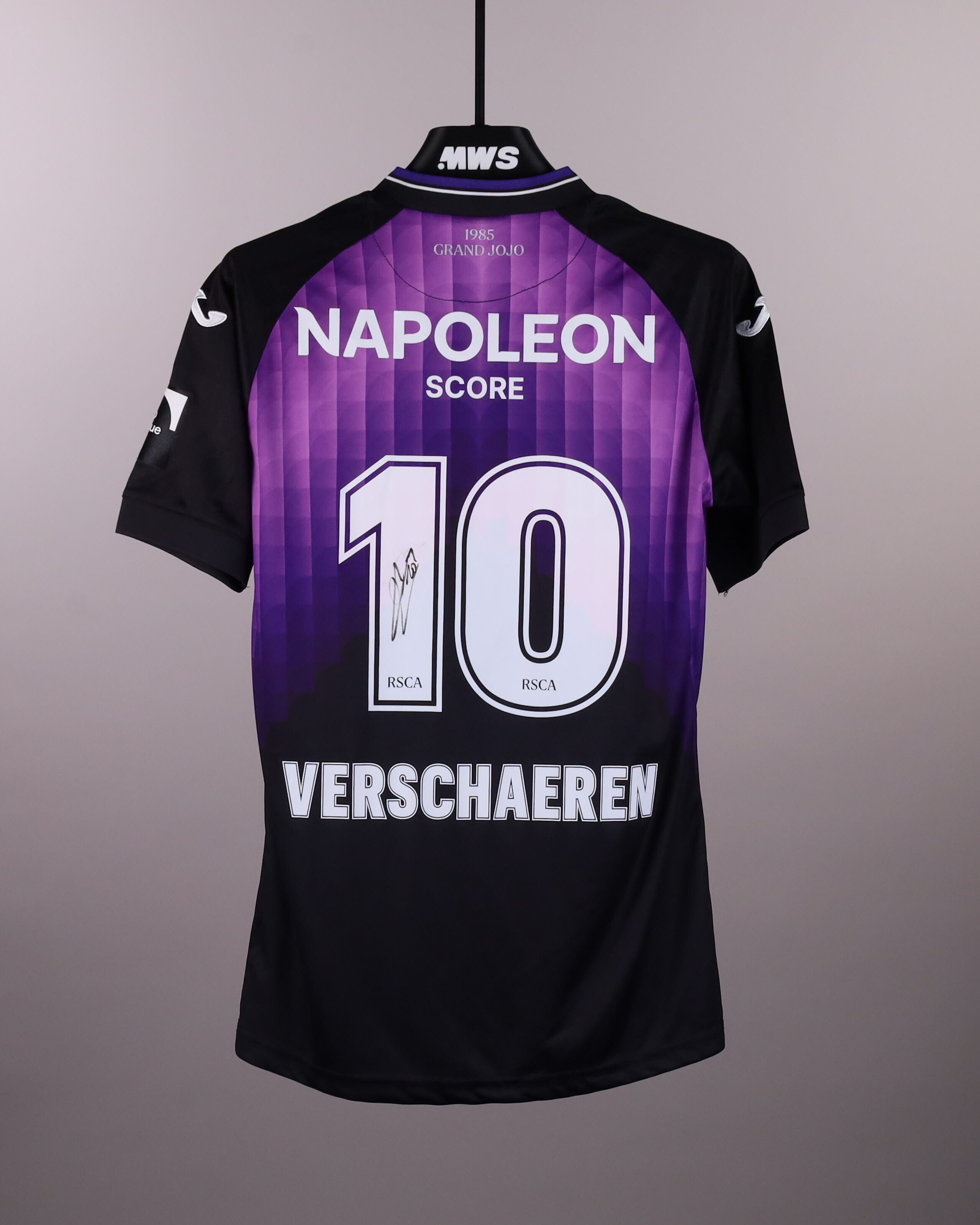 Yari Verschaeren RSC Anderlecht shirt