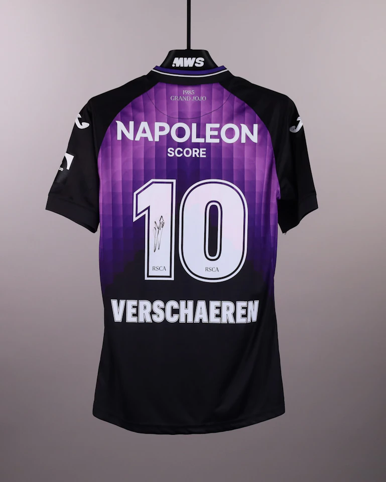 Yari Verschaeren RSC Anderlecht shirt