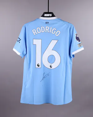 Rodri Manchester City camisa.