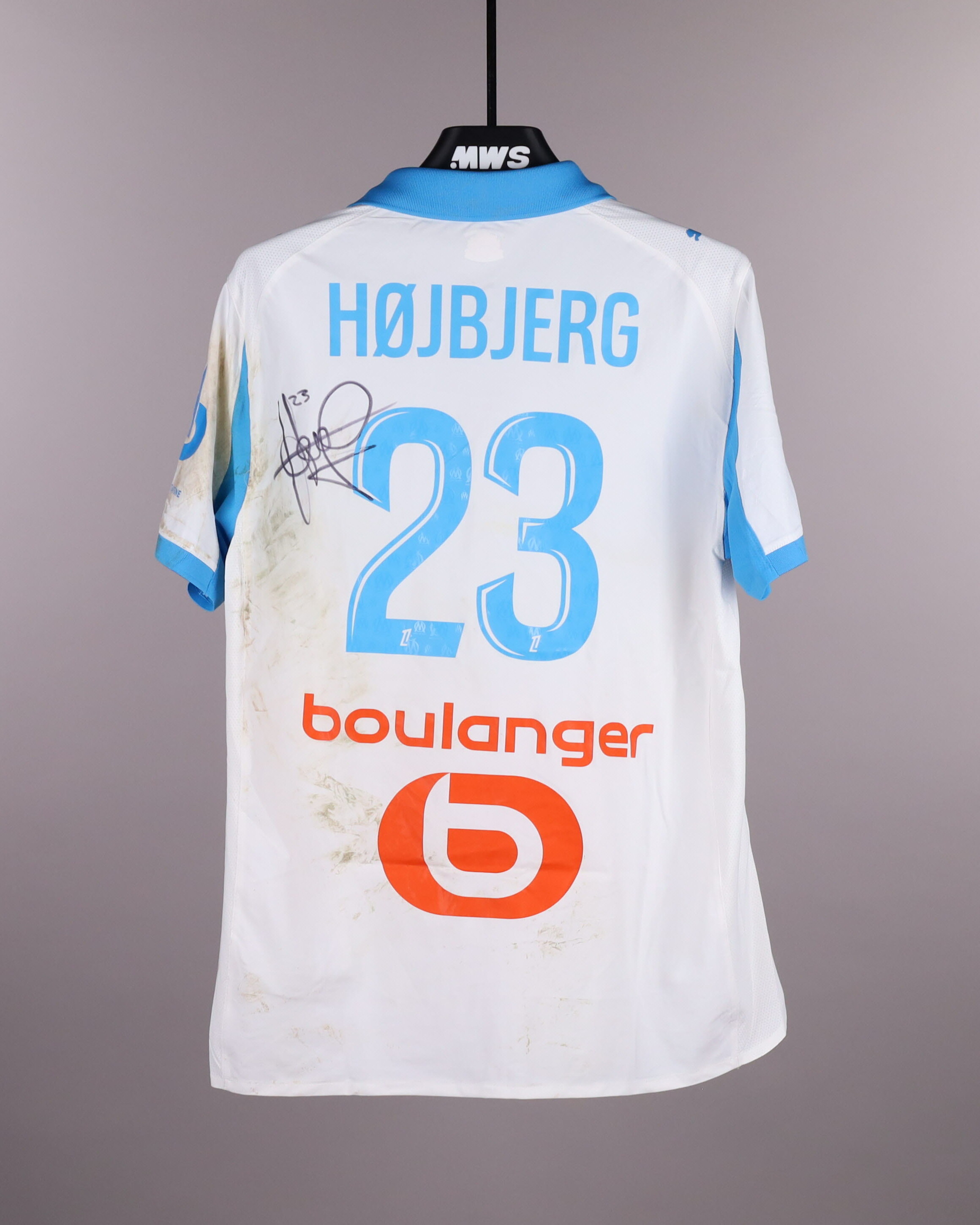 Pierre-Emile Højbjerg Olympique de Marseille shirt