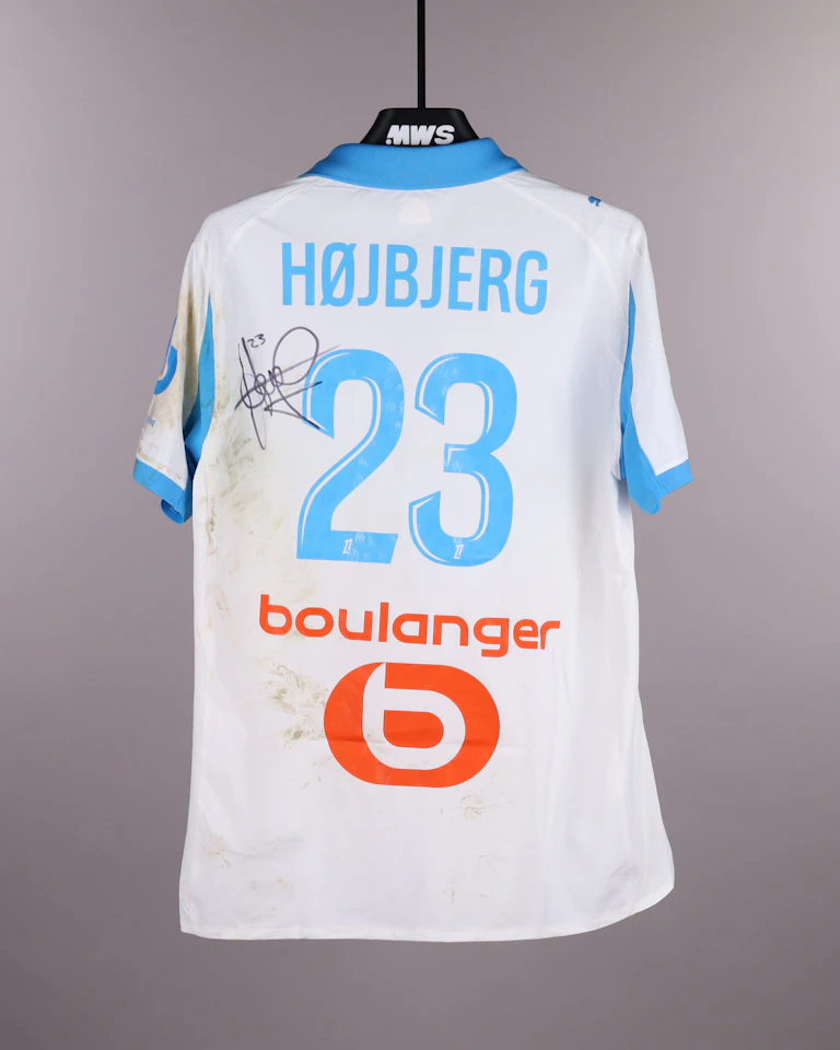 Pierre-Emile Højbjerg Olympique de Marseille shirt