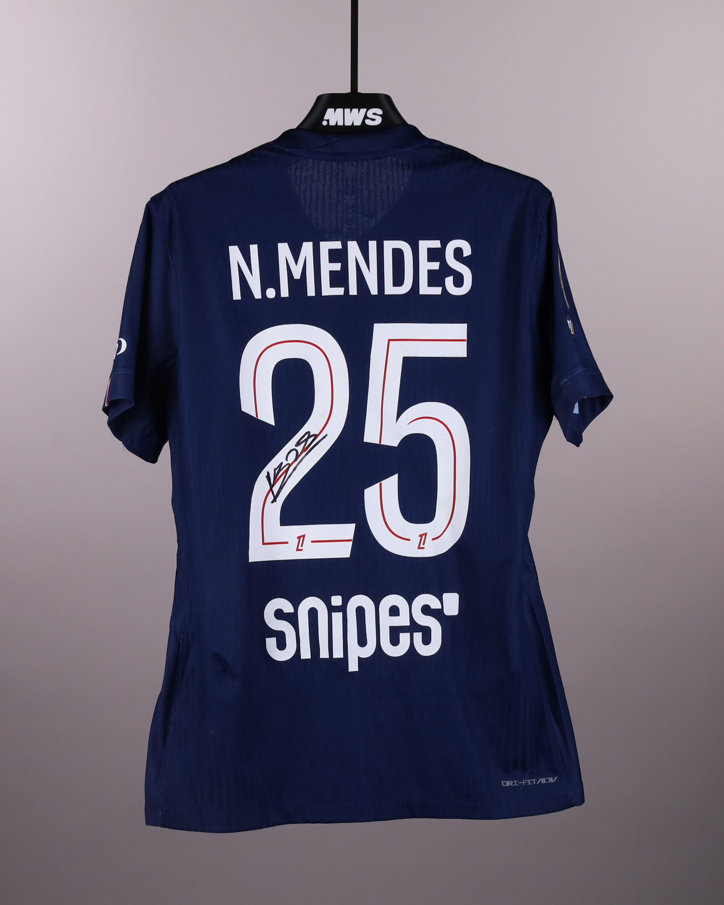 Nuno Mendes Paris Saint-Germain shirt