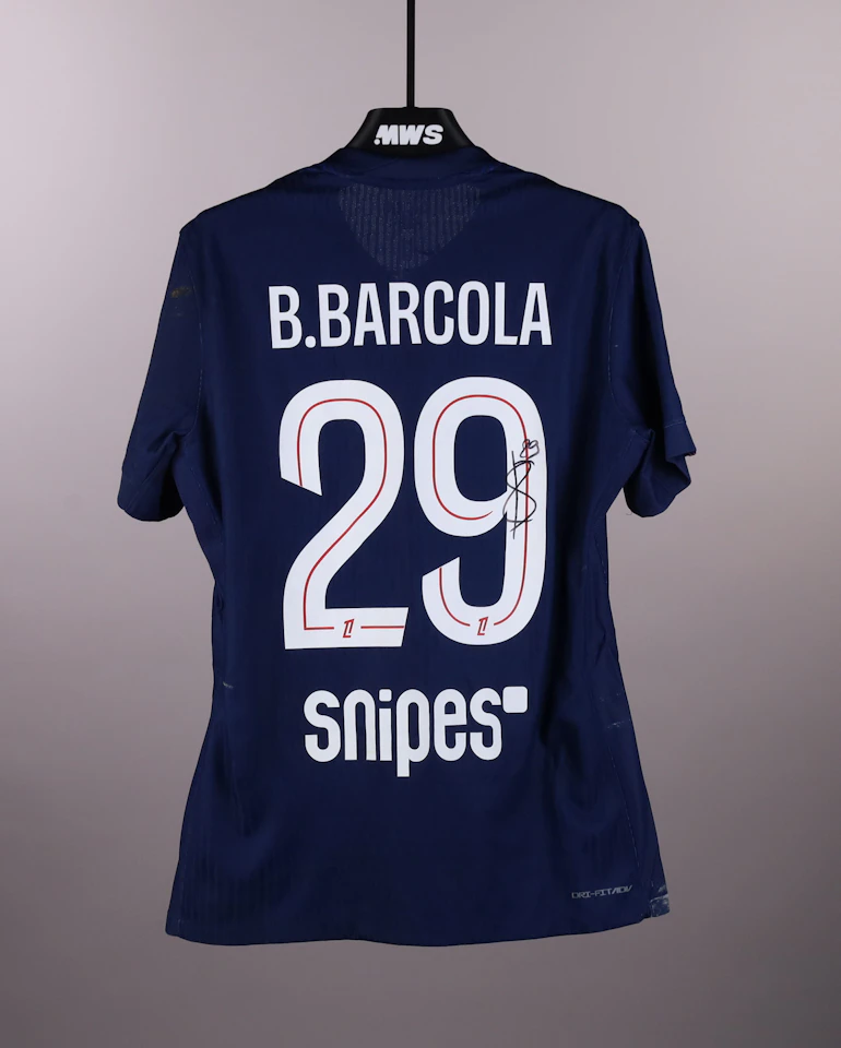 Bradley Barcola Paris Saint-Germain jersey