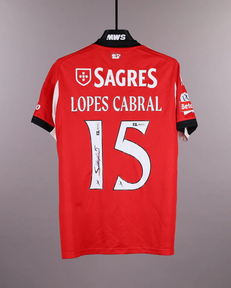 Sidny Lopes Cabral SL Benfica shirt