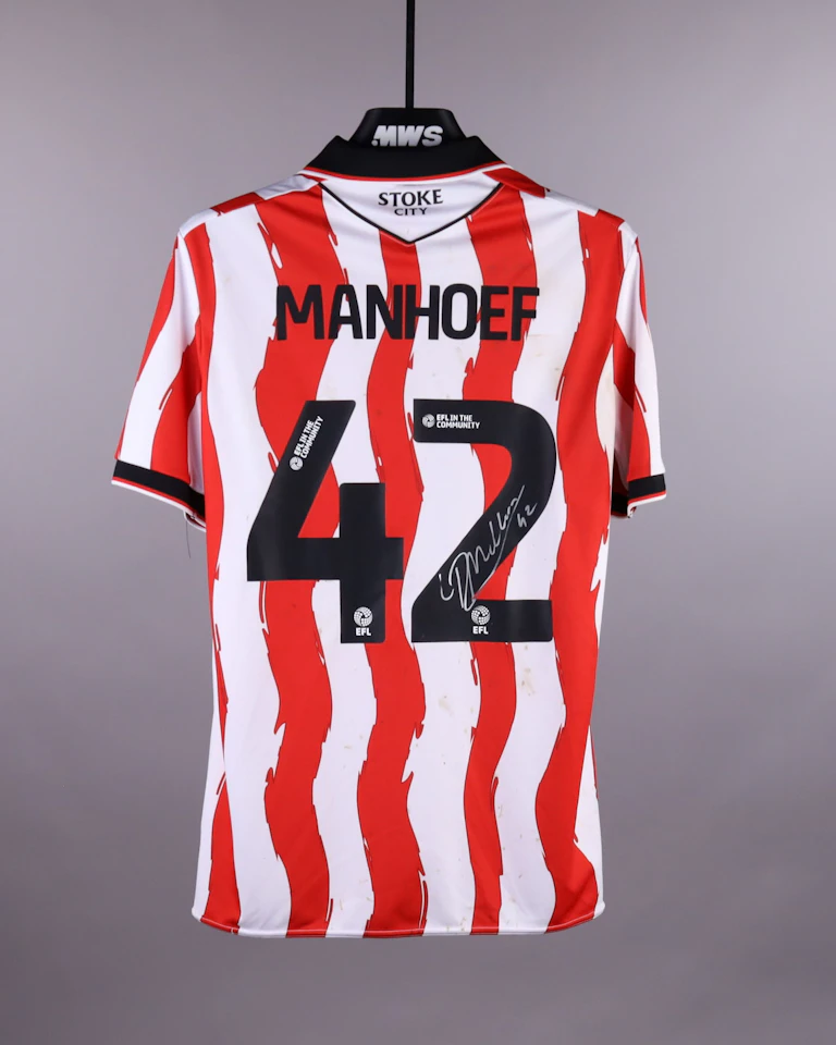 来自Stoke City的Million Manhoef球衣
