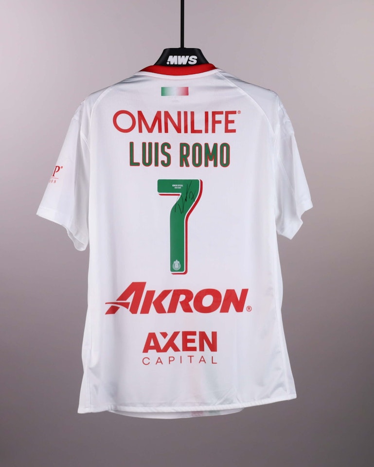 Luis Francisco Romo Barrón Chivas Guadalajara shirt
