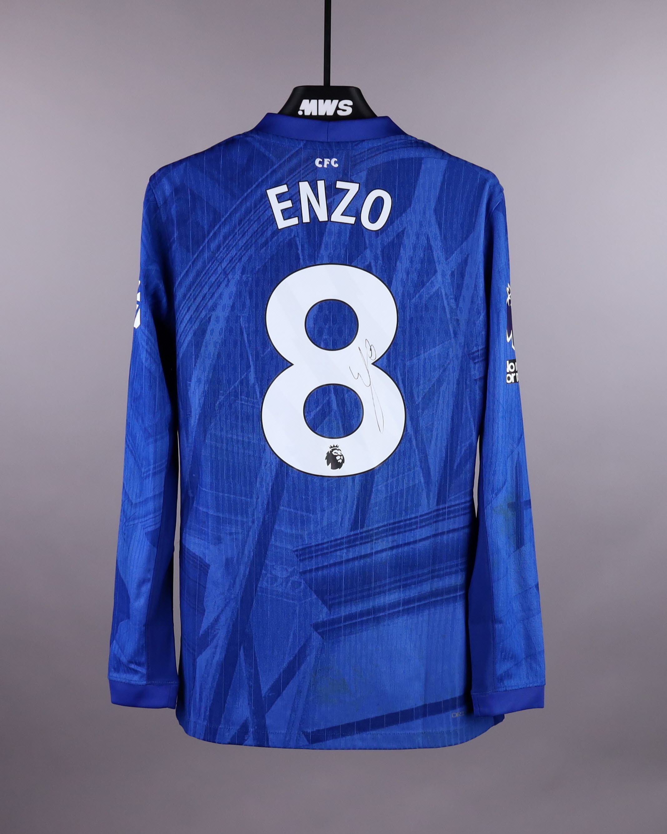 Enzo Fernández | Chelsea | Chelsea - Leeds United | MatchWornShirt